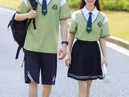 短袖衬衫校服