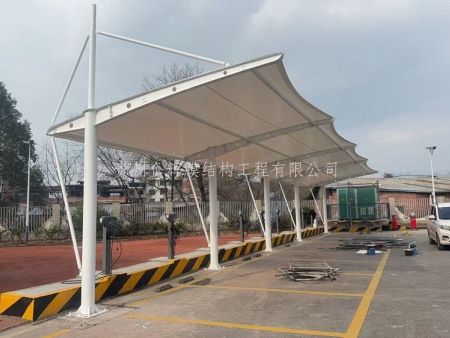 四川拉杆停车棚