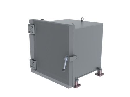 高真空方形实验腔体采用 316L 不锈钢一体成型