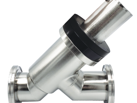 手动真空角阀，采用不锈钢材质制成