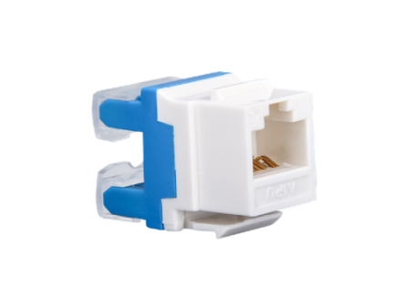 超五类180度非屏蔽RJ45模块AP-5E-03-180