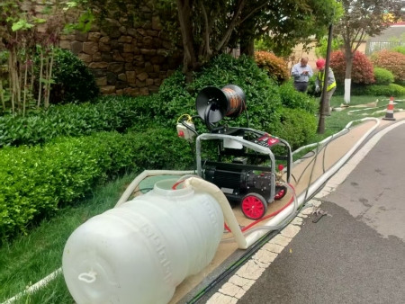 生活小区自来水管道清洗