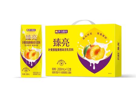 叶黄素酯黄桃味含乳饮料