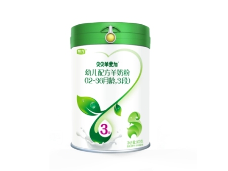 贝贝羊爱加 幼儿配方羊奶粉（12-36月龄，3段）
