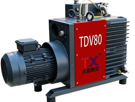 TDV80双级油式旋片真空泵 真空泵 替代E2M80/2XZ-80工业真空泵
