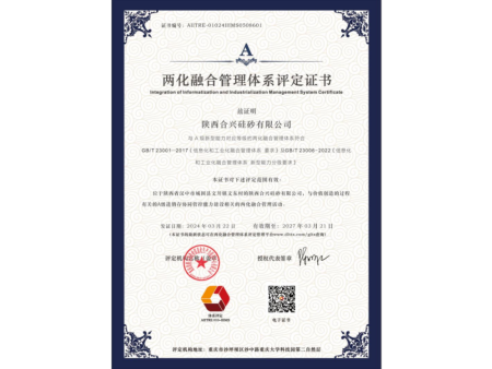 通过两化融合管理体系 A 级评定，以数字化赋能内部管理升级