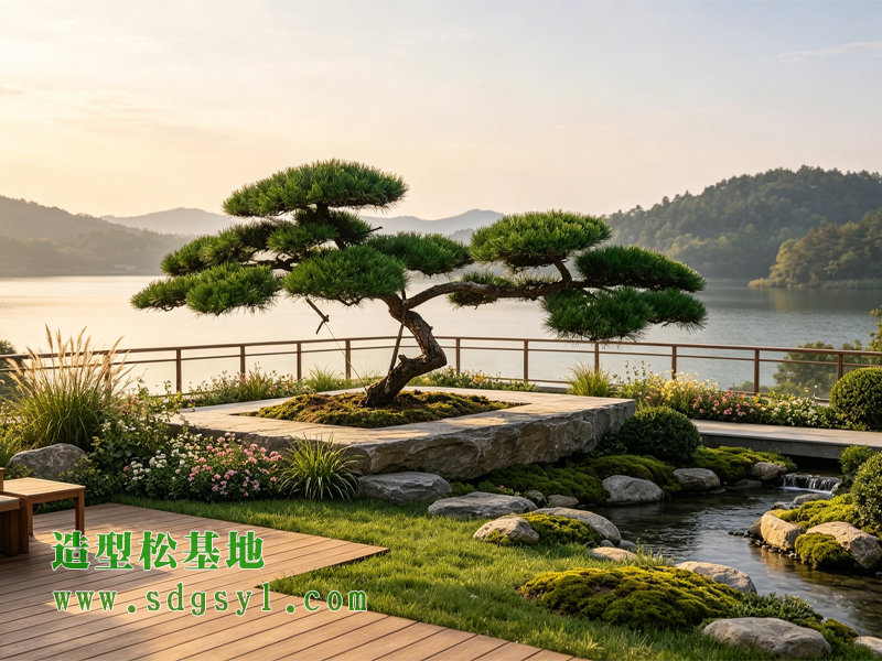 造型黑松