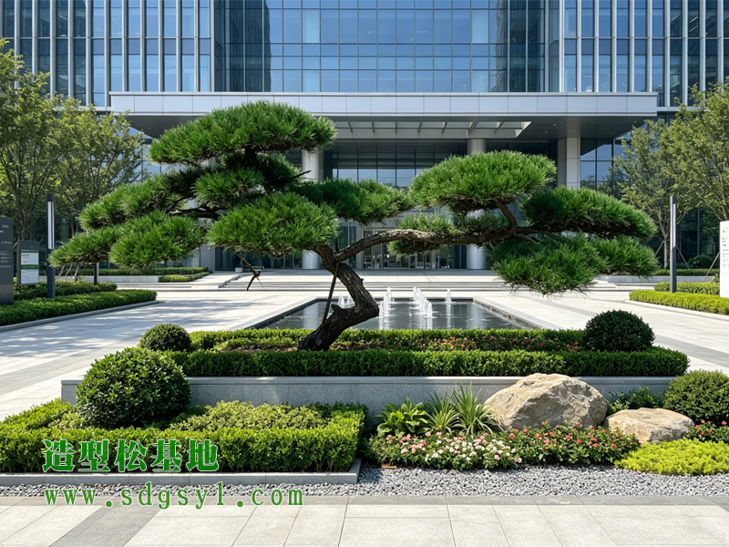 造型黑松