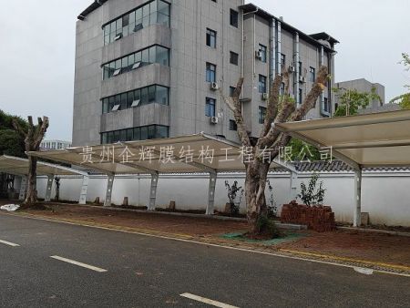 四川南充膜结构停车棚
