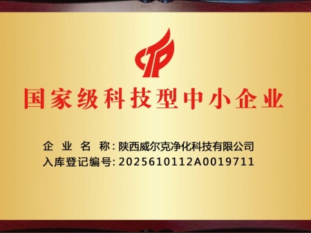 国家级科技型中小企业