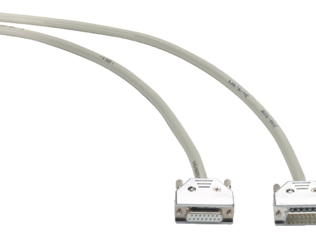 普发真空（Pfeiffer Vacuum）DigiLine 系统配套的 15 针 D-Sub 屏蔽通信线缆