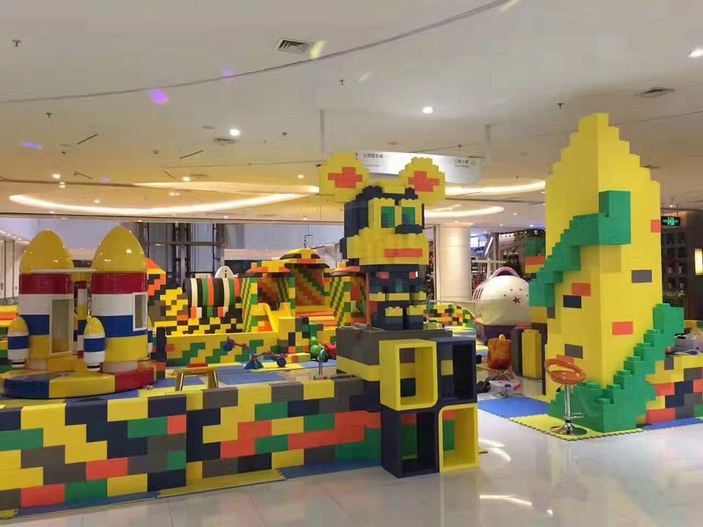 积木王国创意积木主题乐园乐高积木出租