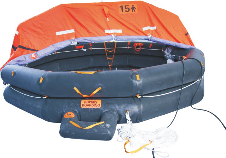 气胀式救生筏