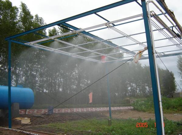 便携式大型野外人工模拟降雨器系统
