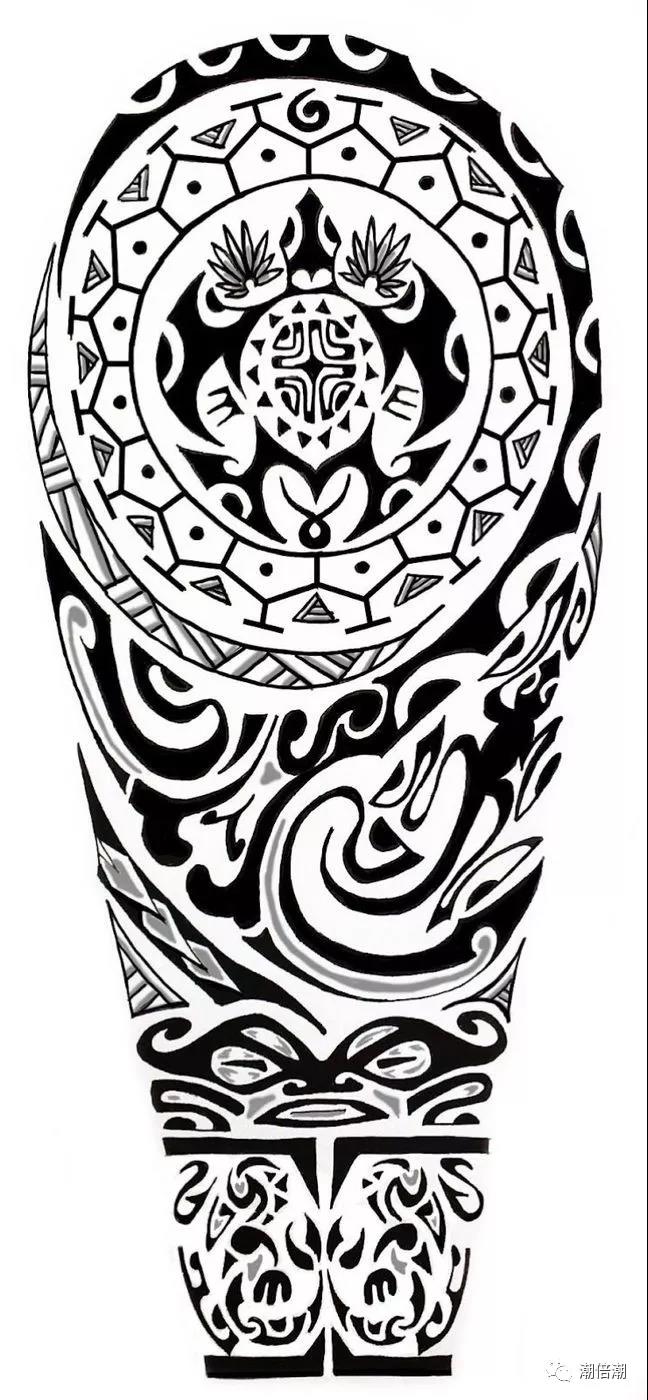图腾纹身手稿手臂玛雅图片