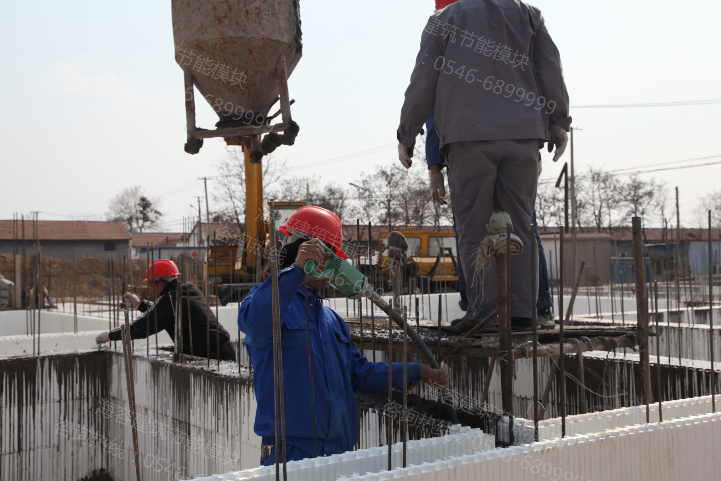 eps模块建房,不充分振捣可不行!