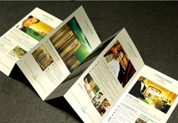 简单中蕴含着真正实力的折页印刷