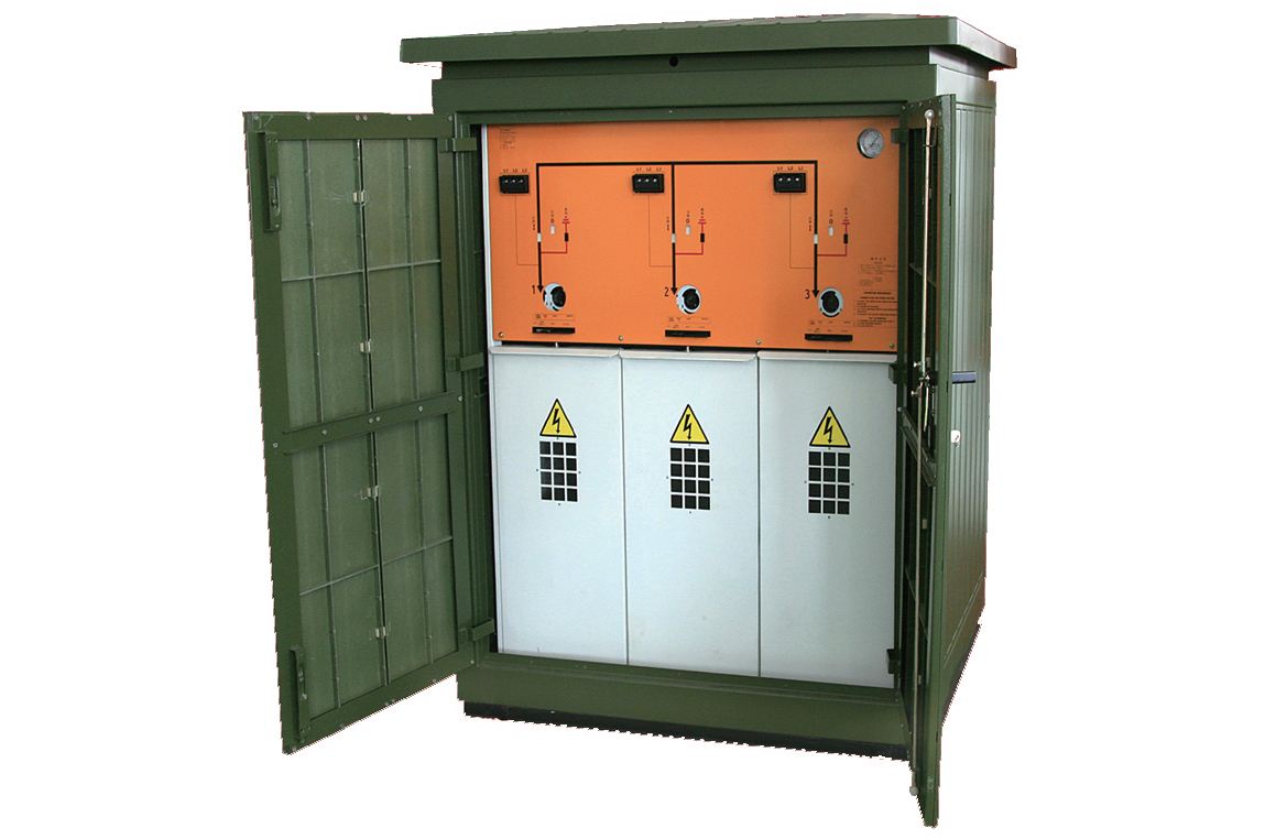 电缆分接箱的特点 1,全绝缘,全密封,抗凝露; 2,进线可配三工位sf6负荷