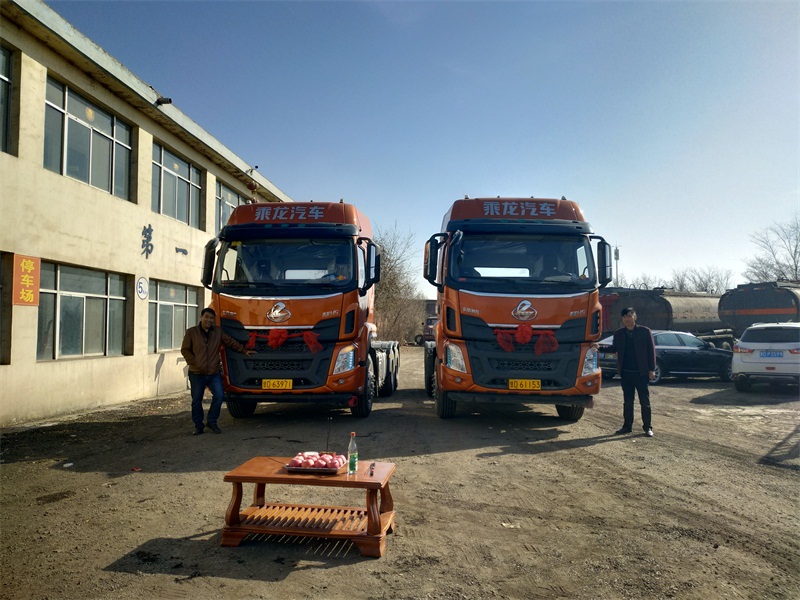 白银苏凯商贸喜添新车-甘肃道路运输