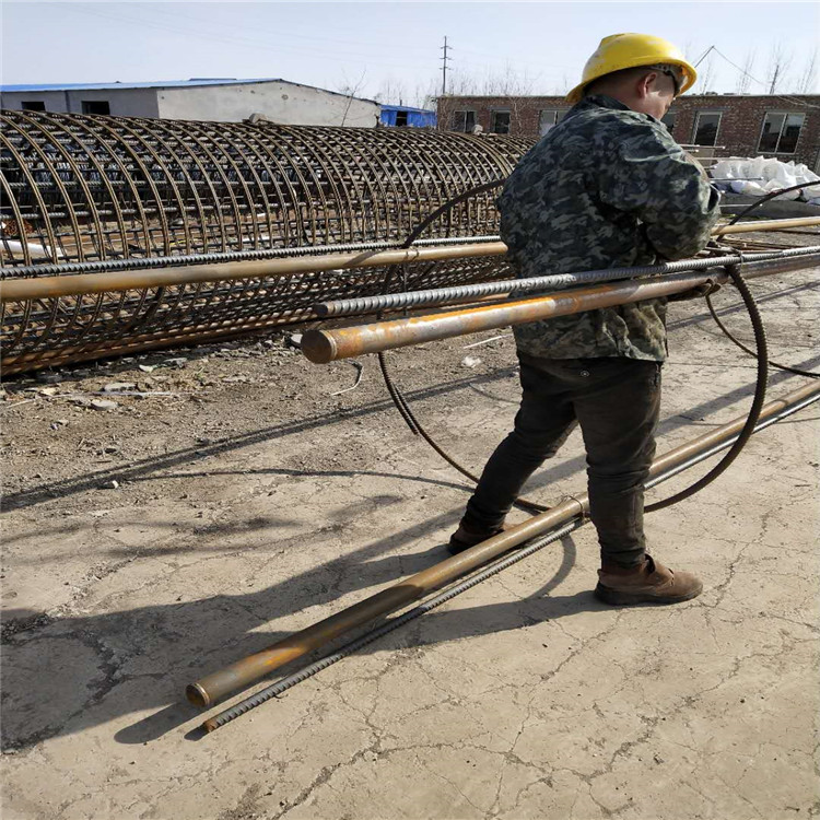 高铁施工用声测管 螺旋式声测管厂家